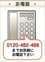 0120-482-488　までお電話ください。