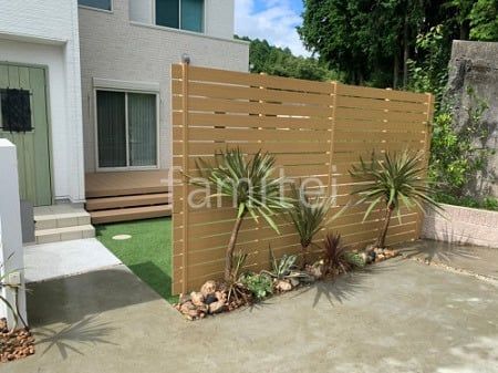 樹脂フェンスのイメージ