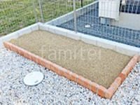 レンガ花壇のイメージ