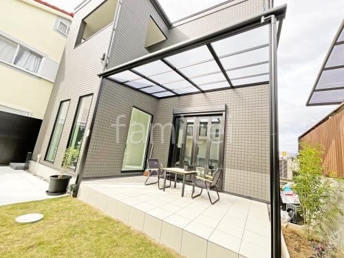 タイルデッキ施工例イメージ タイルデッキ施工例イメージ