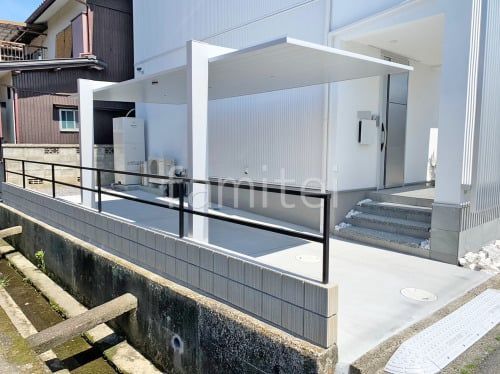 カーポートSC1台用施工例