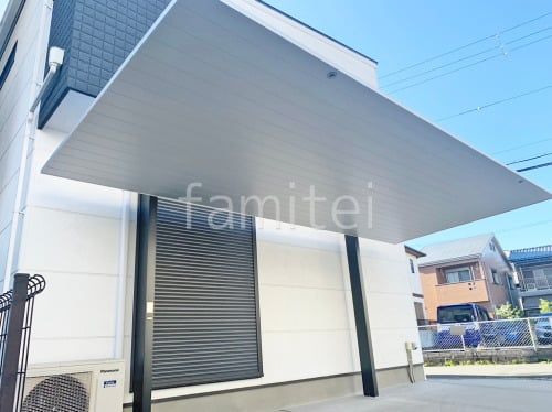カーポートSC1台用施工例