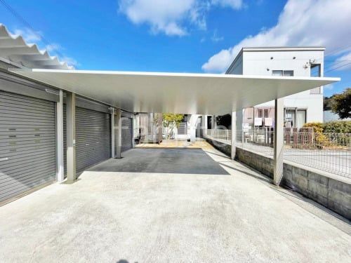 カーポートSC2台用施工例