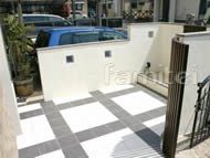 ペットも喜ぶタイルデッキ　施工例 