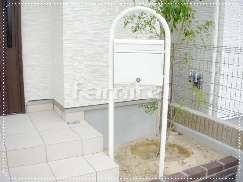 YKKap ポスティモ ホワイト 施工イメージ写真