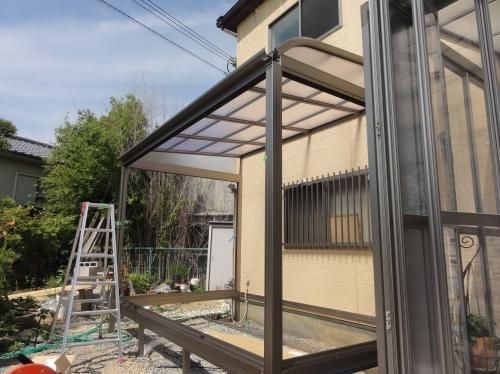 激安オリジナルサンルーム　選べる屋根材：ポリカーボネート