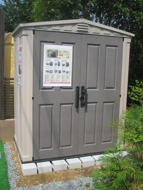 激安おしゃれ物置ケター　ファクター６×３