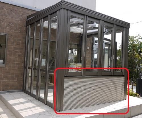 ガーデンルーム TOEX暖蘭物語 腰壁仕様