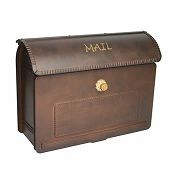 郵便受けポスト　ユーロバック（赤錆）