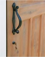 おしゃれ物置　カンナキュート　鍵