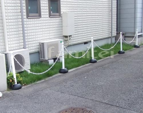 芝生貼りを撤去してコンクリートにリフォーム