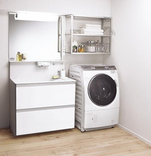 洗面台 高さ180?の洗面台のご紹介☆ - ファミリー庭園