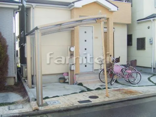 堺市　自転車屋根 サイクルポート プライスポートミニ