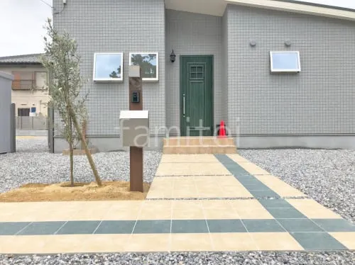 彦根市 新築ベーシック オープン外構