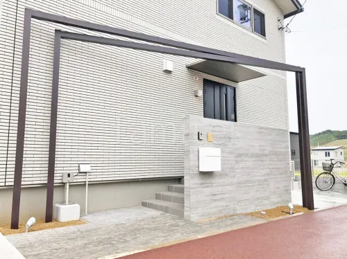 和歌山市 新築シンプル オープン外構