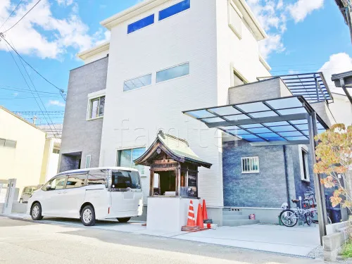 尼崎市 新築ベーシック オープン外構