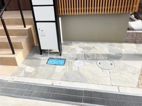 吹田市 新築ベーシック オープン外構