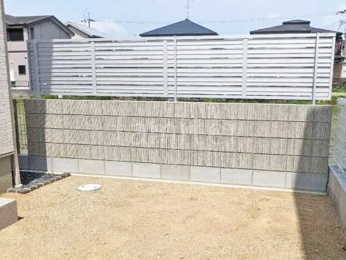 橿原市 新築ベーシック オープン外構