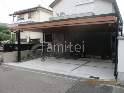 堺市 新築ベーシック オープン外構