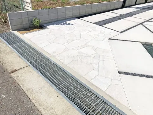 橿原市 新築シンプル オープン外構