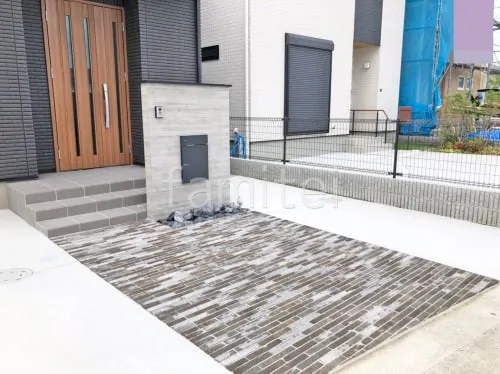 岩出市 新築シンプル オープン外構