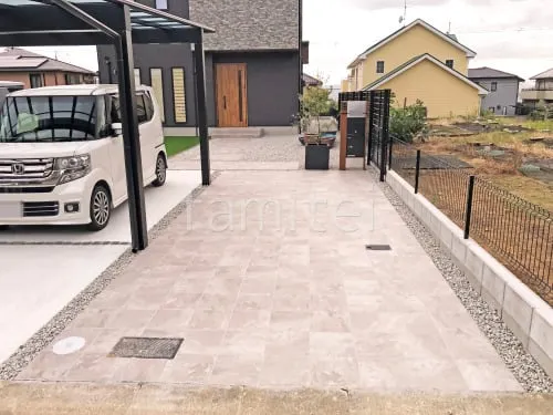 奈良市 新築ベーシック オープン外構