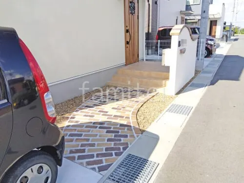 田原本町 新築ナチュラル オープン外構