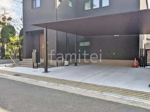 堺市 新築ベーシック オープン外構