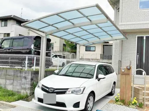 三郷町 新築ナチュラル オープン外構