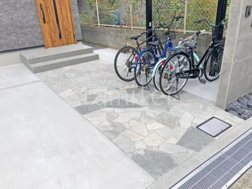 茨木市 新築シンプル オープン外構