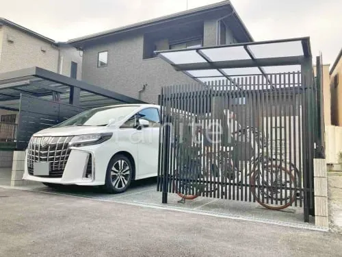 大阪市 新築シンプル クローズ外構