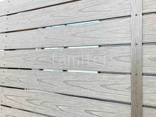 木製調デザインアルミ角柱 タカショー 格子材 郵便受けポスト ユニソン 